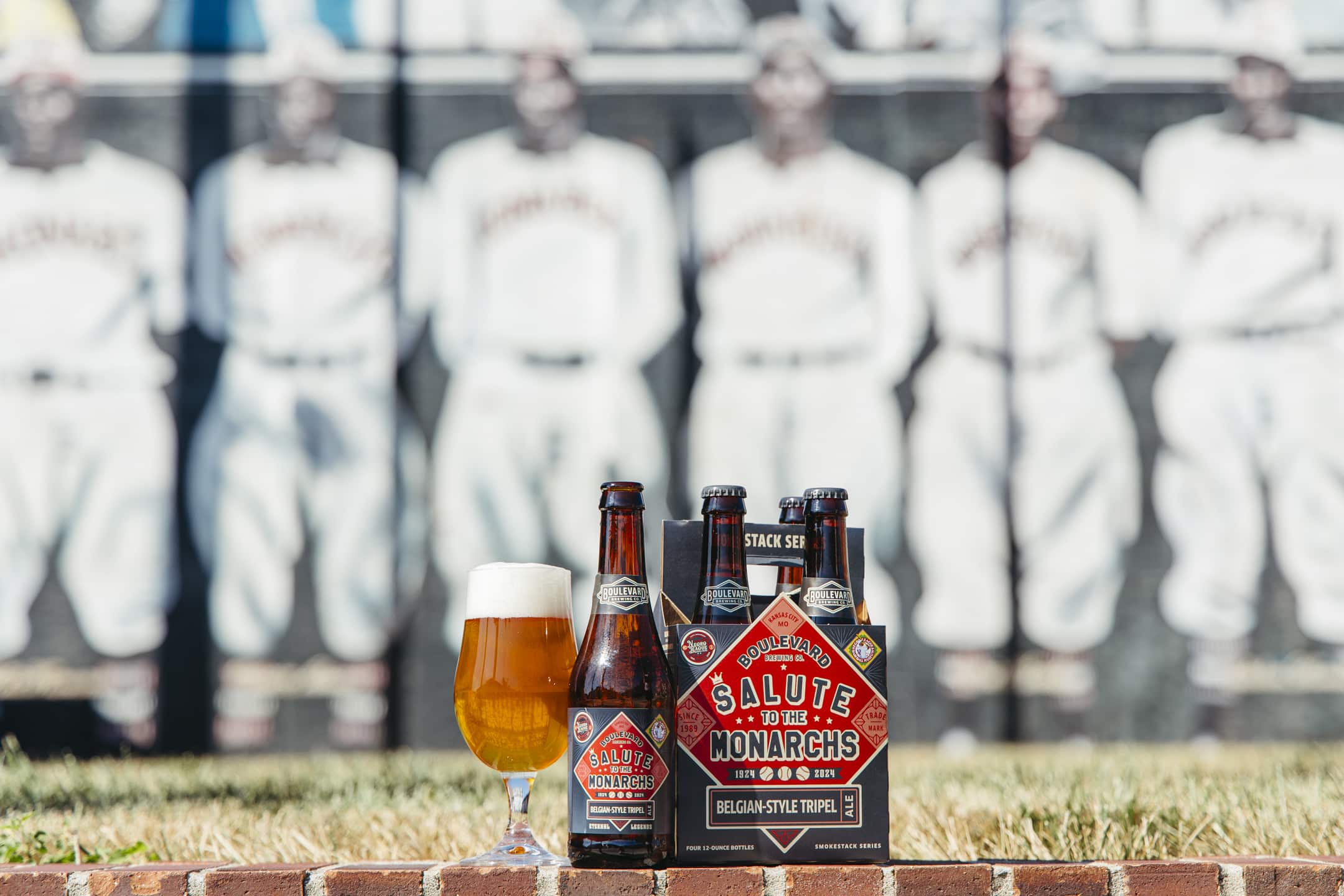 Double Play: Boulevard Brewing Co. and Negro Leagues Baseball Museum Team Up for Limited-Edition ‘Salute to the Monarchs’ Belgian-Style Tripel.