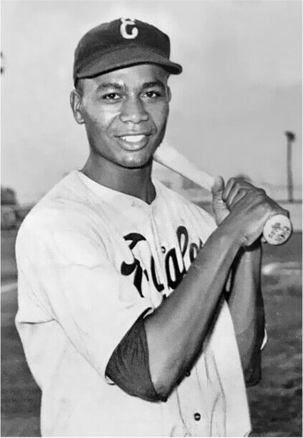 Photo of baseball player Larry Doby